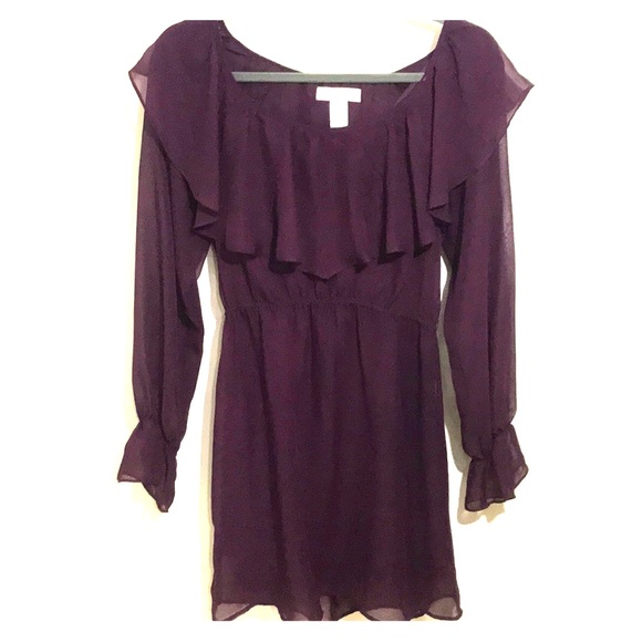 purple gypsy dress